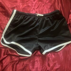 Black dolphin shorts